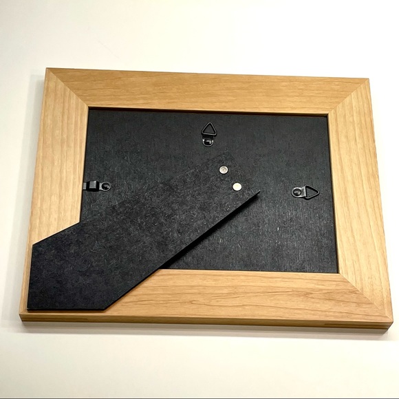 5”x7” Photo Picture Wood Decor Frame W/Stand-I Love Us Don Loves Adele Engraved - Picture 5 of 17